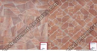 Photo Texture of Patterned Tiles