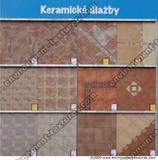 Photo Texture of Patterned Tiles