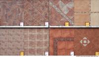 Photo Texture of Patterned Tiles