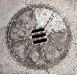 Ground Sewer Grate