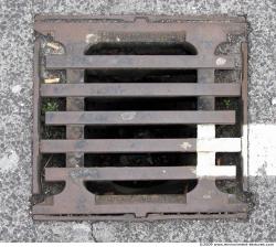 Ground Sewer Grate