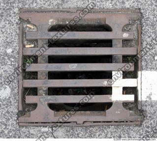 Ground Sewer Grate 0005