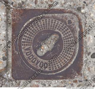 Ground Sewer Grate 0003