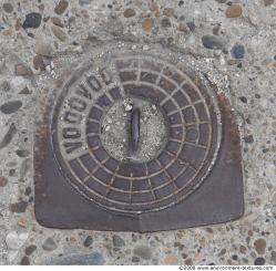 Ground Sewer Grate