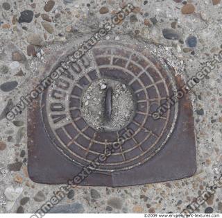 Ground Sewer Grate 0001