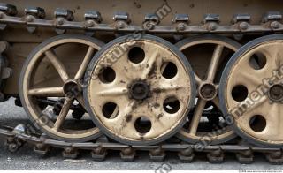 Photo Texture of Tank Wheels