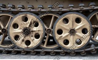 Photo Texture of Tank Wheels