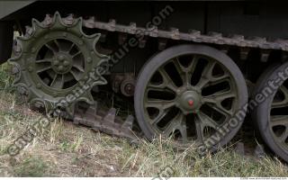 Photo Texture of Tank Wheel