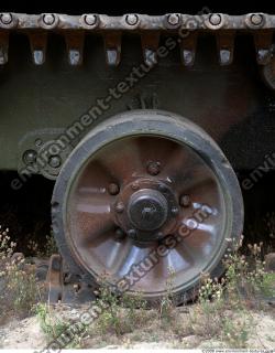 Photo Texture of Tank Wheel