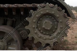 Photo Texture of Tank Wheel