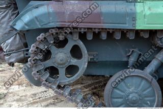 Photo Texture of Tank Wheel 