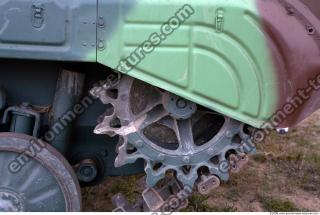 Photo Texture of Tank Wheel