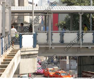 Photo Texture of Building Overpass