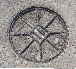 Ground Sewer Grate