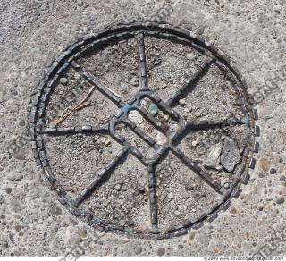 Ground Sewer Grate