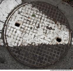 Ground Sewer Grate