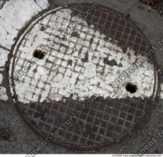 Ground Sewer Grate 0011