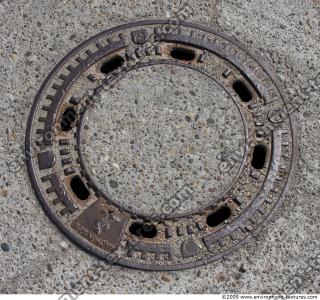 Ground Sewer Grate 0004