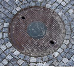 Ground Sewer Grate