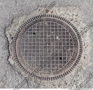 Ground Sewer Grate 0007