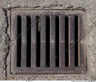 Ground Sewer Grate 0002