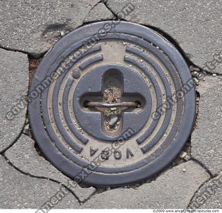 Ground Sewer Grate 0010