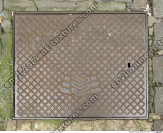 Ground Sewer Grate 0001