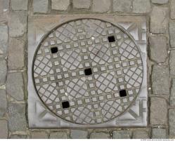 Ground Sewer Grate