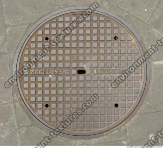 Ground Sewer Grate 0006