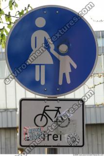 Photo Texture of Pedestrian Traffic Sign