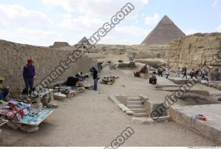 Background street of Giza