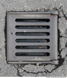 Ground Sewer Grate