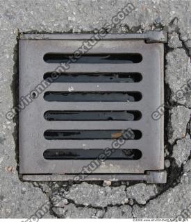 Ground Sewer Grate 0004