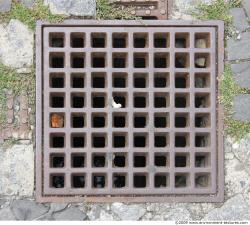 Ground Sewer Grate