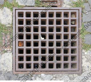 Ground Sewer Grate 0006