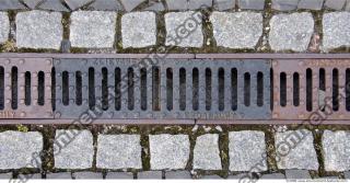 Ground Sewer Grate 0007