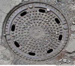 Ground Sewer Grate