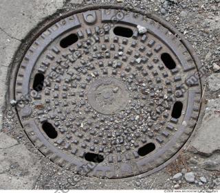 Ground Sewer Grate 0005