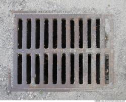 Ground Sewer Grate