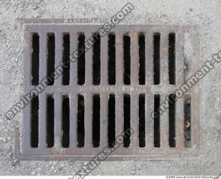 Ground Sewer Grate 0004