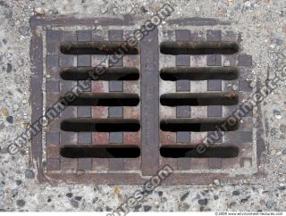 Ground Sewer Grate 0001