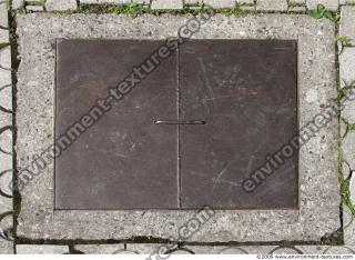 Ground Sewer Grate 0005