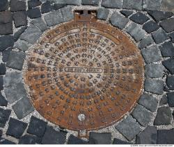 Ground Sewer Grate