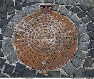 Ground Sewer Grate 0004