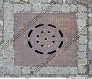 Ground Sewer Grate 0003