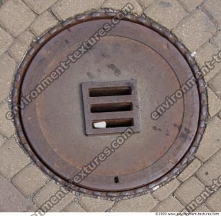 Ground Sewer Grate 0001