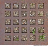 Photo Texture of Metal Floor Rusted