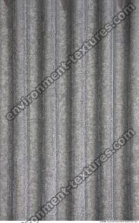 Photo Texture of Metal Corrugated Plates Galvanized