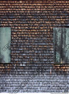 photo texture of roof wooden