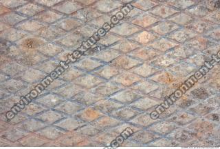 Photo Texture of Metal Floor Rusted